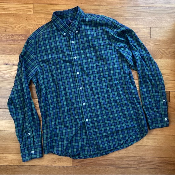 J Crew Men’s Plaid Button Down Shirt - Picture 5 of 8